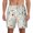 White, variant on Wildflower Watercolor for Men's Swimming Trunks Swim Trunks Quick Dry Swim Shorts with Mesh Lining Funny Swimwear Bathing Suits