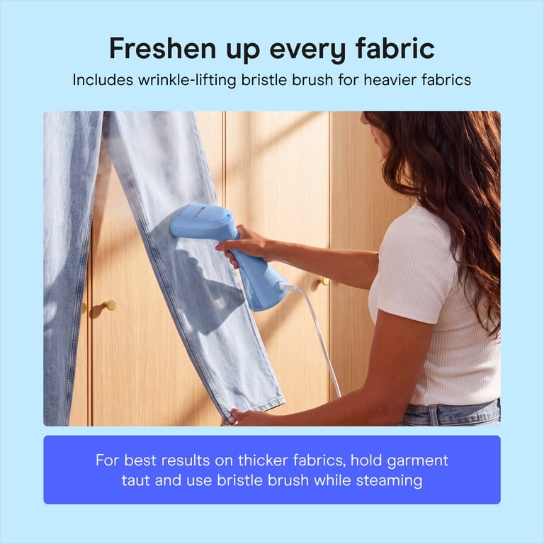 Conair Compact Fabric Steamer, Handheld, Blue photo 6