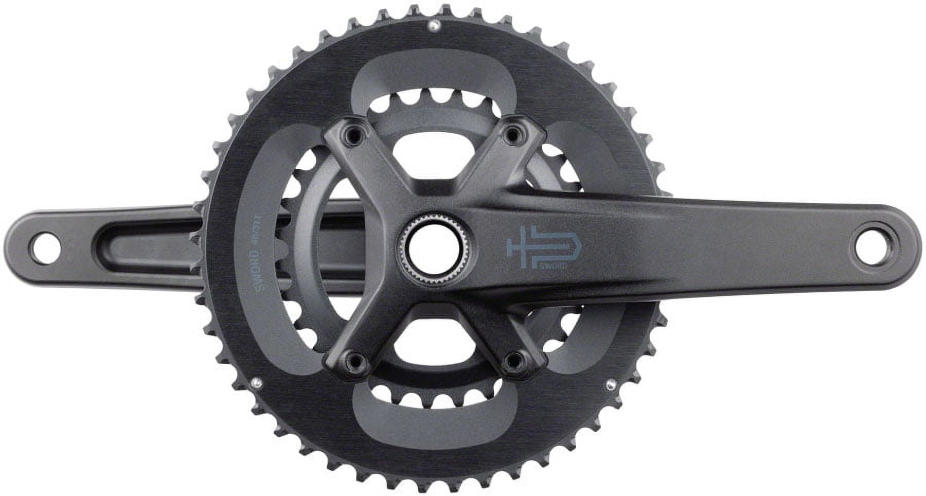 microSHIFT Sword 2x Crankset - 165mm, 10-Speed, 48/31t, 110