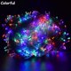 thumbnail image 1 of Guirnalda de luces LED de 10M, 20M, 30M, 50M para bodas, luces navideñas de hadas, decoración de árbol de Navidad centelleante para exteriores, luz led para exteriores, 1 of 4