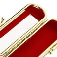 thumbnail image 3 of PU Leather Case with r Multi Color Organizer Bag Cosmetic Storage - Black, as described, 3 of 8