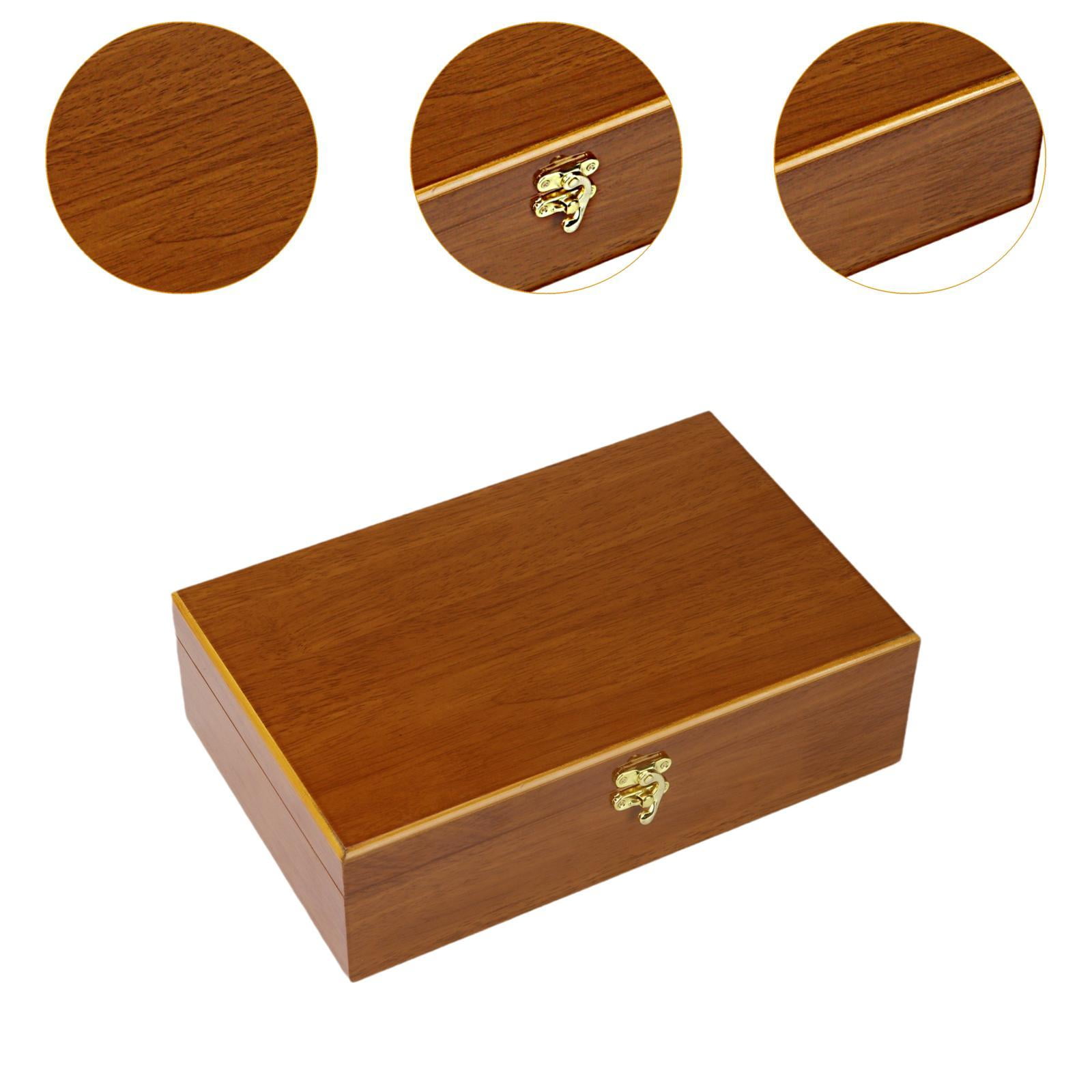 Milageto Storage Box Packaging Box Treasure Chest Box for Sundries Crafts Art Hobbies