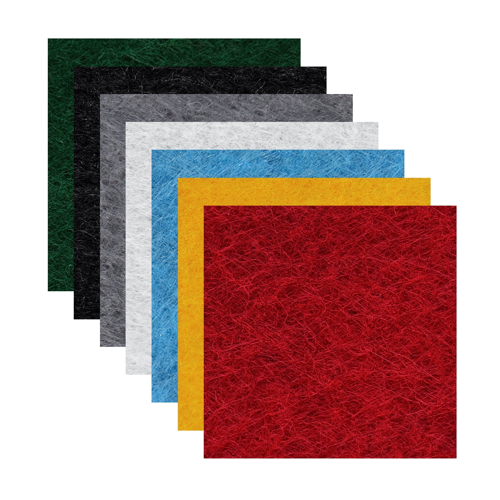 Craft Felt Fabric Sheet Soft Texture Colorful Nonwoven Fabric for DIY Decoration Sewing Sold by the Yard