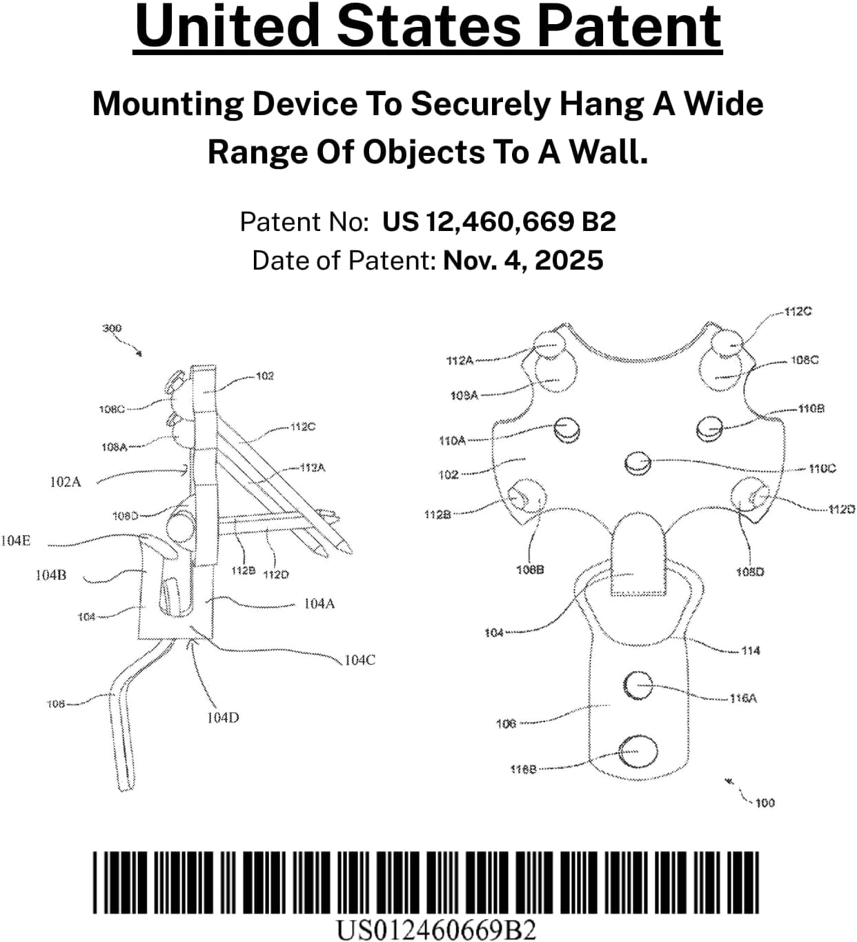 HangSmart TV ®   Wall Mount NO Stud