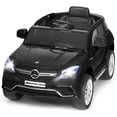 thumbnail image 1 of Gymax 12V Mercedes Benz GLE Licensed Kids Ride On Car RC Electric Vehicle w/ MP3 Black, 1 of 10