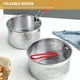 thumbnail image 5 of Frying Basket, Stainless Steel Pasta Basket,Deep Fryer Basket with Long Handle, for Pot, Round Food, 5 of 5