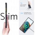 thumbnail image 5 of Zero Serie for Samsung Galaxy S21 Ultra Case 5G, [Wireless Charging Support] [Translucent Matte Thin Phone Case] Shockproof Slim Cover 6.8'', Black, 5 of 7