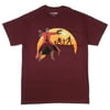 Guardians Of The Galaxy Starlord Sunset Mens T-shirt (XX-Large)