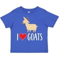 thumbnail image 3 of Inktastic Goat Cute I Love Goats Farm Animal Boys or Girls Toddler T-Shirt, 3 of 5