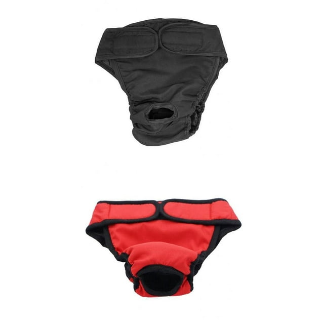 2 Piezas Pantalones Sanitario Fisiológicos Perro Complimentos Mascota Color Brillante Ecológico Duradero Zulema Pantalones de Mascotas Pantalones Físicos