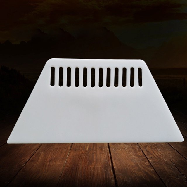 6 Pcs Film Decal Scraper Durable Convenient Hollow Out Grain Film Scraper Gadget for Outdoor Oil Paint