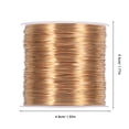 thumbnail image 2 of 1 Roll Gardening Copper Wire Jewelry Making Copper Wire DIY Crafts Copper Wire, 2 of 8