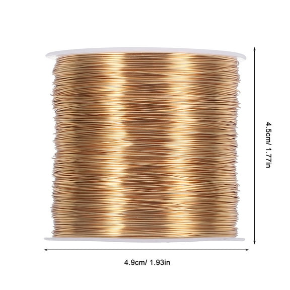 LEXSOMEO 1 Roll Gardening Copper Wire Jewelry Making Copper Wire DIY Crafts Copper Wire