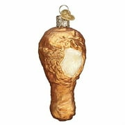 Old World Christmas Fried Chicken Leg Holiday Ornament Glass