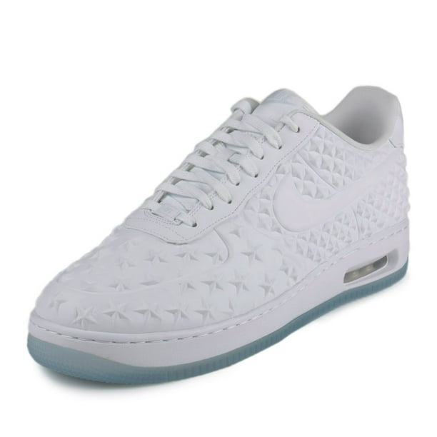 Nike Mens Air Force 1 Elite AS QS White/White-Chrome 744308-100 Nike Mens Air Force 1 Elite AS QS White/White-Chrome 744308-100