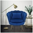 thumbnail image 2 of Heavenly Collection Grey Accent Chair SET OF 2, 2 of 5