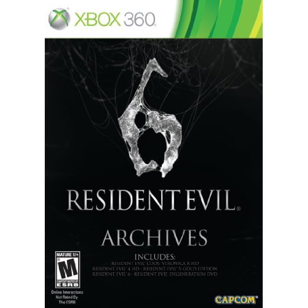 Resident Evil 6 Archives, XBOX 360, 013388330690