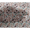 thumbnail image 4 of oneOone Viscose Chiffon Fabric Leaves & Floral Block Print Sewing Fabric BTY 42 Inch Wide, 4 of 4