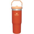 thumbnail image 1 of Botella de agua Stanley IceFlow, acero inoxidable, 900 ml, Tigerlily, 1 of 8