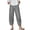 Gray,#015, variant on arrel Leg Cropped Faux Jeans for Women High Rise Straight Leg Washed Tulip Hem Casual Denim Pants,S