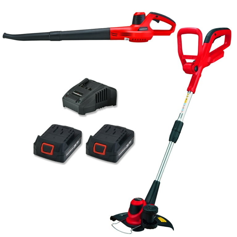 BLACK & DECKER ~ 18V Weed Eater With Two (2) Batteries