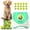 Green, variant on Automatic Dog Ball Launcher for Small Dogs, Indoor/Outdoor Interactive Dog Toy,USB Rechargeable Ball Thrower,10-30 Ft,Includes 15 Mini Tennis Balls,Green