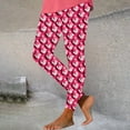 thumbnail image 5 of AOOCHASLIY Christmas Leggings for Women - Comfy Festive Holiday Themed High and Mid Waisted Fall Winter Leggings, 5 of 5