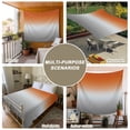 thumbnail image 6 of Burnt Orange Gray Ombre Tapestry for Bedroom Wall Hanging Tapestry, Modern Gradient Abstract Art Ceiling Backdrop Tapestries Poster Blanket Wall Decor for Teens Room Living Room Dorm 51" x 59", 6 of 8