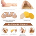 thumbnail image 6 of Heel Pads for Shoes Too Big, Shoe Inserts for Loose Shoes, Heel Grips Protectors for Blisters Pain, Filler Make Shoes Fit Tighter, Rubbing, Prevent Slip for Women Men (4PairsRosyBrownBlack), 6 of 6