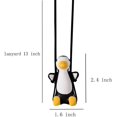 thumbnail image 2 of Swinging Duck Rearview Mirrors Car Pendant Interior Hanging Ornament, Black, 2 of 5