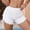 White, variant on Conairie Womens Swim Bottoms Solid Tummy Control High Cut Swimsuit Ruched Scrunch Swim Bottom XXL
