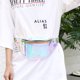 thumbnail image 4 of Riñonera de tendencia para mujer bolso de hombro de plátano transparente Likrtyny con láser para el pecho para la compra para teléfono 2022, 4 of 9