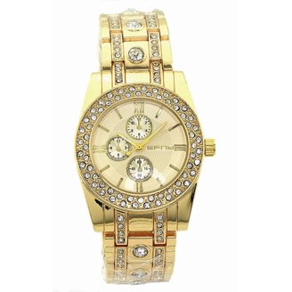 Elgin EG9042 Womens Analog Dress Bracelet Wrist Watch w/Gold  display picture 1