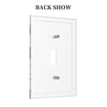 thumbnail image 4 of Kll Donuts Wall Plate,Gloss Finish,Standard Size 1 - 5" X 3", Polycarbonate Thermoplastic,Electric Receptacle Plug Covers, 4 of 8