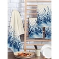 thumbnail image 4 of Vintage Reeds Kitchen Dish Towels for Drying Dishes Set of 2, Farmhouse Pastoral Botanical Leaves Waffle Weave Microfiber Hand Tea Bathroom Towels Quick Dry & Absorbent Towel 15.7x23.6, 4 of 7