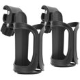 thumbnail image 1 of Portabotellas para bicicleta de 2 piezas con rotación ajustable de 360 ​​grados, portabotellas para bicicleta, portabotellas, portavasos para cochecito, bicicleta de montaña, silla de ruedas ER, 1 of 5