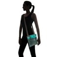 thumbnail image 2 of CHALA Swing CrossBody Small Purse with Metal Mini Keychain (Black- 602 Cross), 2 of 7
