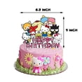 thumbnail image 1 of Serie Hot Sanrio Hello Kitty Fiesta de cumpleaños Kulomi Cubiertos Plato Desechable Banner Topper Bandera Colgante Globos Set Cumpleaños, 1 of 5