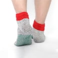 thumbnail image 3 of fastboy Mélange de Style et de Sécurité Chaussettes Résistantes pour Yoga et Randonnée Qui Peuvent Tre des Taches Noires Rouge bindi 1Set, 3 of 6