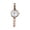 A -AJ36, variant on Resicozy Women's Wrist Watches Elegant Stainless Steel Strap Round Dial Quartz Watch with Day Date