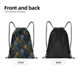 thumbnail image 5 of Kdxio Sunflowers Print Drawstring Backpack Bag,Waterproof Draw String Back Sack, Gym Drawstring Bags Swim Bag For Unisex, 5 of 9
