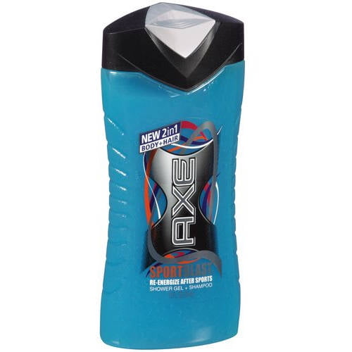 AXE Sport Blast 12 Oz. Shower Gel & Shampoo - Walmart.com ...