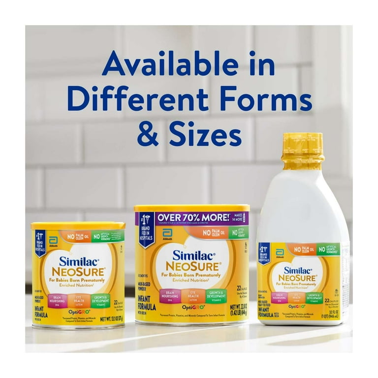 32 Oz Neosure Liquid Pack) Similac NeoSure Infant Formula, Ready