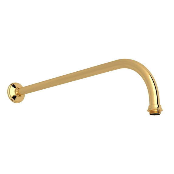 Perrin And Rowe U.5384 15-3/8" Brass Wall Mounted Shower Arm - Brass