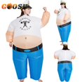 thumbnail image 2 of Disfraz inflable de capitán Sheriff para adulto, traje de Anime de fantasía para Halloween, Navidad, carnaval, fiesta de cumpleaños, 2 of 4