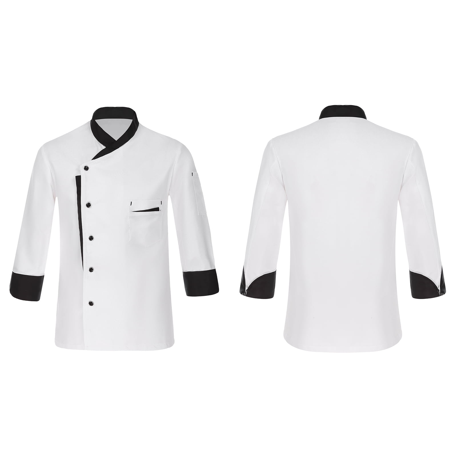 Click to Buy << New Arrival Adult Cook Suit Men's Long-sleeve Uniform  Clothes Male Kitchen Jacket Clothes Hotel Resta…