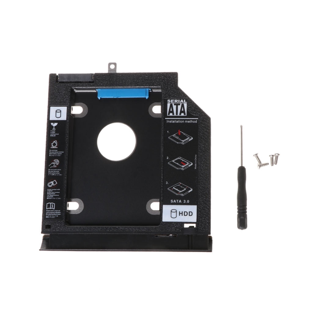 Gå rundt Kortfattet Susteen New 2nd SSD HHD Hard Drive Caddy Tray Bracket for Lenovo Ideapad 320 320C  520 330 330-14/15/17 - Walmart.com