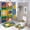 Baseball (3), variant on Sports Patterns Shower Curtain 4-Set Baseball Style Print Bathroom Decor, Includes Bath Mat, Toilet Cover Mats, U-Shaped Mat And Shower Curtains 72inX72in