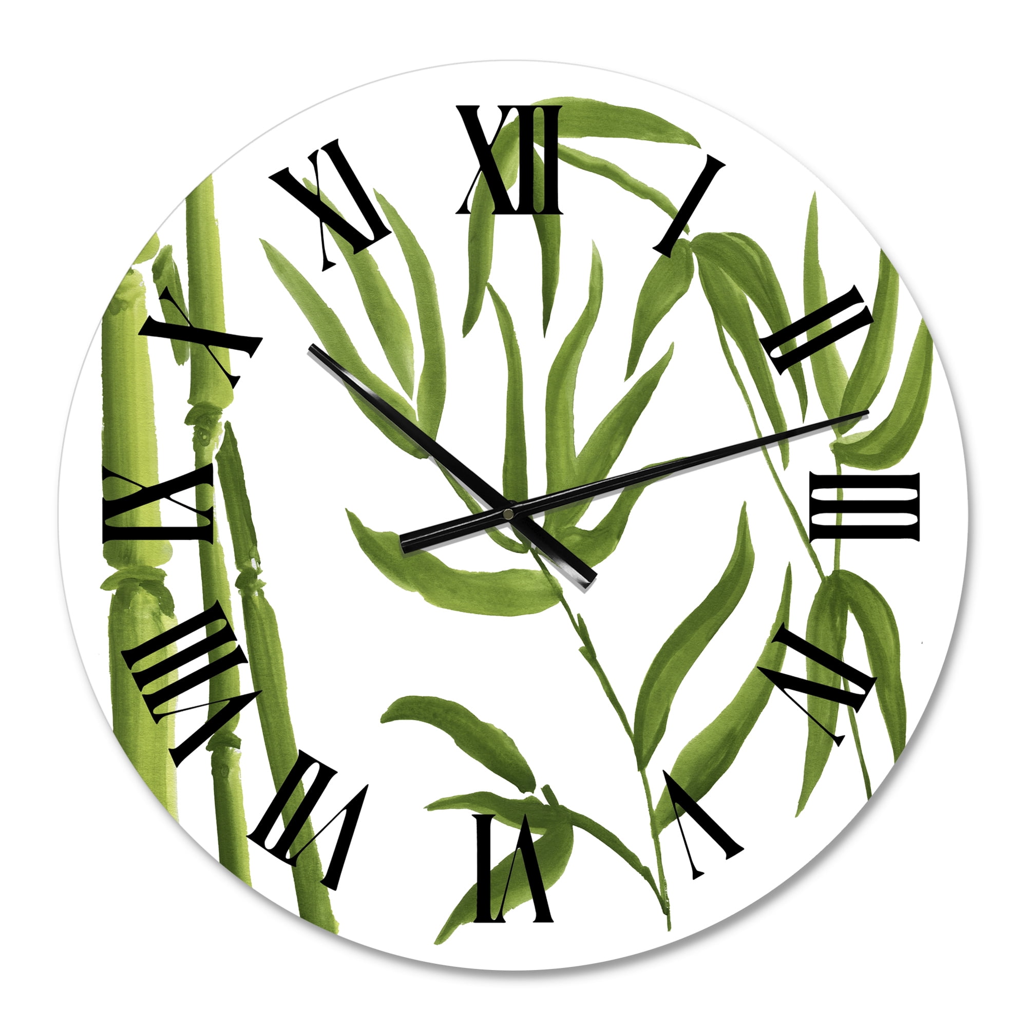 Designart 1 in Quartz Tropical Wall Clock