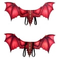 thumbnail image 2 of Wovilon Halloween Decorations Outdoor, Halloween Dinosaur Costume Role Play Wing Accessories Decoration, 2 of 9